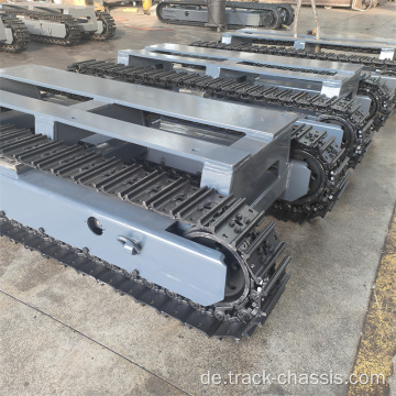 8tons Gummi -Crawler verfolgte Chassis -Fahrwerk verfolgt